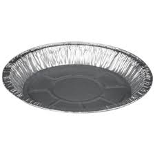 DURA - 8" Round Aluminum Foil Pie Pans - 50/Pack - Bulk Mart