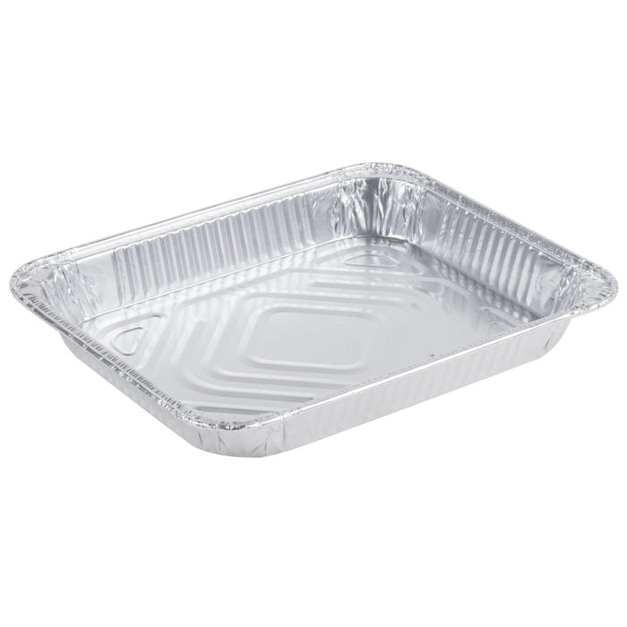 DURA - Half Size Shallow Aluminum Foil Steam Table Pans - 10/Pack - Bulk Mart