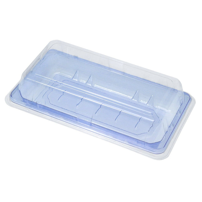 DURA - Rectangular Sushi Tray With Lid Set 220 x 139 x 20mm - 400/Case - Bulk Mart