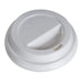 E2E - 10-24 Oz - 90mm Dome Sip Lids White - 50 / Sleeve - Bulk Mart