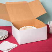 E.B. Box - Cake Box 9" x 9" x 5" White - 100/Pack - Bulk Mart