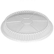 Ecopax - L8 - 8" Round Clear Plastic Dome Lid for 8" Foil Container - 500/Case - Bulk Mart