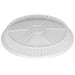 Ecopax - L9 - 9" Round Clear Plastic Dome Lid for 9" Foil Container - 500/Case - Bulk Mart