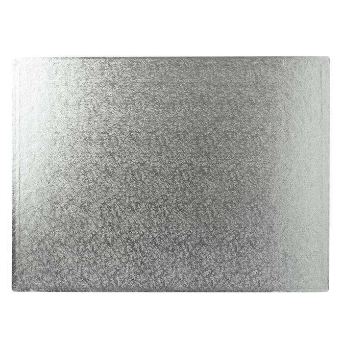 Enjay - 12" x 17" x 1/4" Half Slab Cake Board - 12/Pack - Bulk Mart