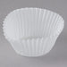 Enjay - 1.25" x 7/8" x 3" White Mini Baking Cup - 20 x 500Pcs/Case - Bulk Mart