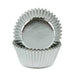 Enjay - 2" x 1.25 x 4.5" Silver Brite Foil Baking Cup - 500/Pack - Bulk Mart