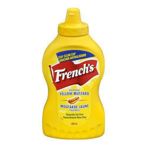French's - Yellow Mustard Squeeze Bottle - 400 ml - Bulk Mart