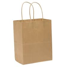 Friends - Kraft 16x7x19 Paper Bag With Handle- 200/Pack - Bulk Mart