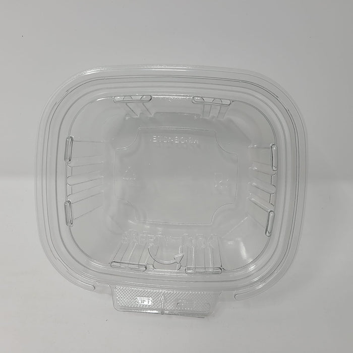 Galaxy - 12 Oz Crystal Seal Temper Evident Clear Container With Flat Lid - 50/Pack - Bulk Mart