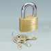 Gold City - Brass Padlock 20mm - Each - Bulk Mart