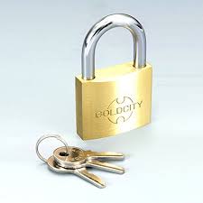 Gold City - Laminated Padlock 40mm - Each - Bulk Mart