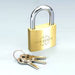 Gold City - Laminated Padlock 40mm - Each - Bulk Mart