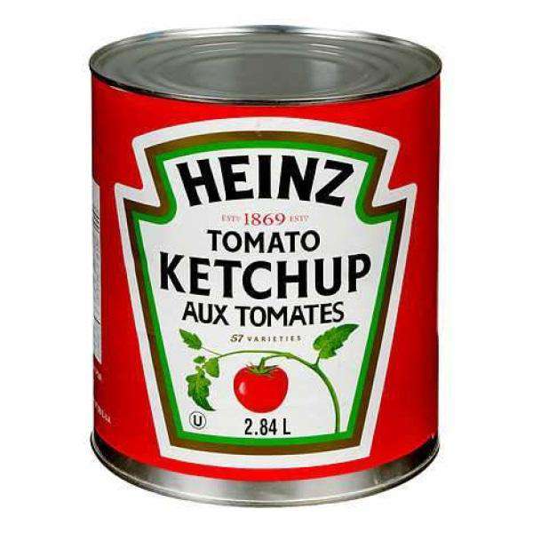 Heinz - Tomato Ketchup Tin Pack - 6 x 100 oz - Bulk Mart