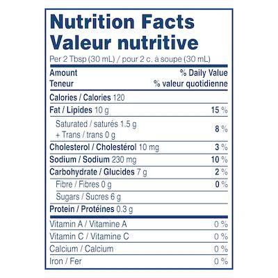 Hellmann's - Creamy Coleslaw Dressing - 3.78 L - Bulk Mart