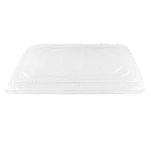 HFA - 4040DL - Dome Lid For 4 Lbs Oblong Aluminum Container - 250/Case - Bulk Mart