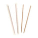 Hy Stix - 7" Round End Paper Wrapped Wooden Coffee Stirrers - 500 / Pack - Bulk Mart