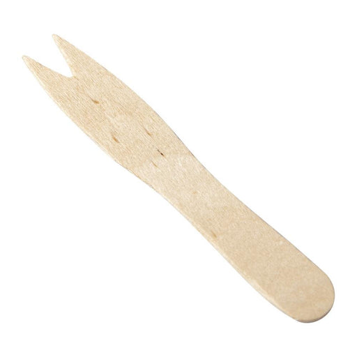 Hy Stix - Wooden Chip Fork - 1000/Pack - Bulk Mart