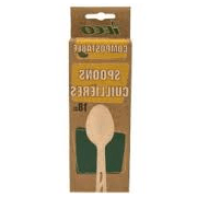 IECO - Compostable CPLA Teaspoon White - 18 / Pack - Bulk Mart