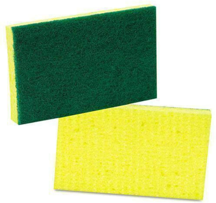 Janmar - Medium Duty Scrub Sponge - 20 Pcs/Case - Bulk Mart