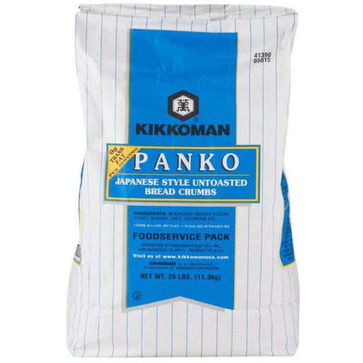 Kikkoman - Panko Japanese Style Untoasted Bread Crumbs - 25 Lbs - Bulk Mart