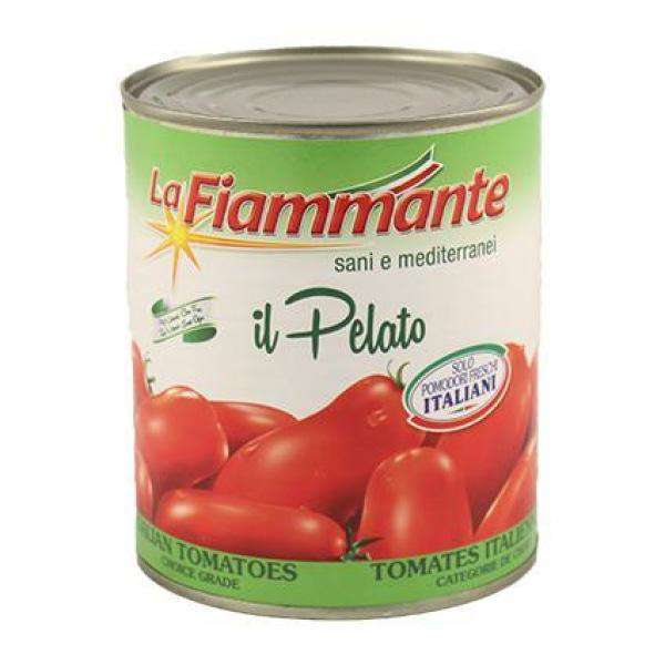 La Fiammante - Italian Whole Plum Tomato - 6 x 100 oz - Bulk Mart