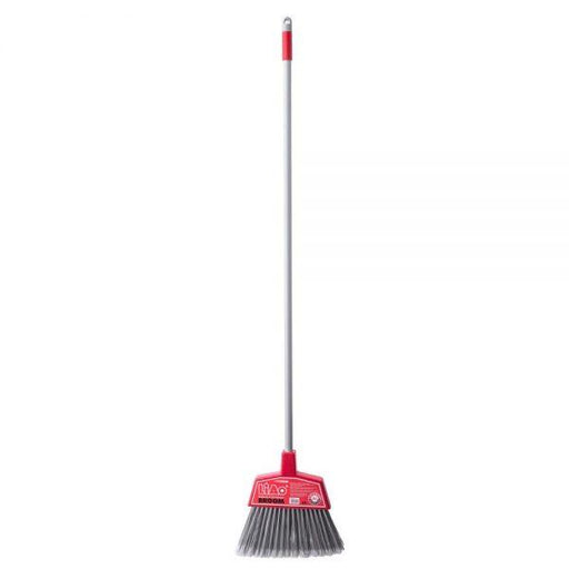 Liao - Angle Lobby Broom 9" Plastic Head Metal Handle - Each - Bulk Mart