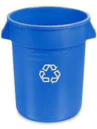 M2 - Recycling Container Blue 32 Gallon - Each - Bulk Mart