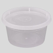 Maple Leaf - H2812 - 12 Oz Clear Microwavable Deli Container - 500/Case - Bulk Mart