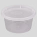 Maple Leaf - H2812 - 12 Oz Clear Microwavable Deli Container - 500/Case - Bulk Mart