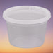 Maple Leaf - H2816 - 16 Oz Clear Microwavable Deli Container - 500/Case - Bulk Mart