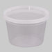 Maple Leaf - H2816 - 16 Oz Clear Microwavable Deli Container - 500/Case - Bulk Mart