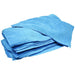 MC - 16"x 16" Microfiber Cloth Blue - 25 / Pack - Bulk Mart