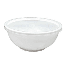 MC - 32 Oz - 6.5" Microwaveable White Bowl - 200/Case - Bulk Mart