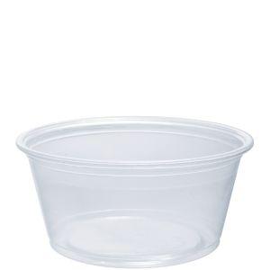 MC - 3.25 Oz Plastic Portion Cup Clear - 2500 / Case - Bulk Mart