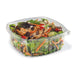 MC - 48 Oz Clear Hinged Lid Container - 200 / Case - Bulk Mart