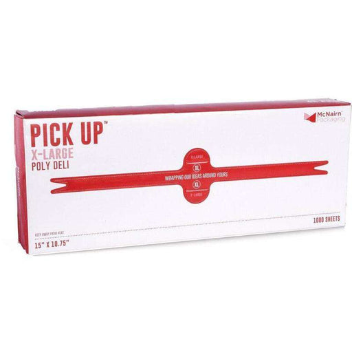 MC - 6" x 10.75" Deli Poly Sheets - 1000 / Pack - Bulk Mart