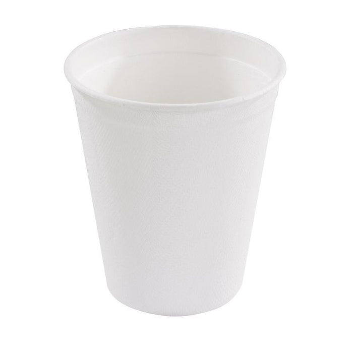 MC - 8 Oz Biodegradable Sugarcane Hot Cup - 500/Case - Bulk Mart