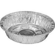MC - 8" Round Heavy Aluminum Foil Takeout container - 500/Case - Bulk Mart