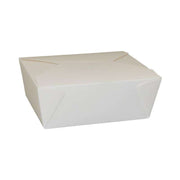 MC - # 8 White Paper Food Container - 6 x 50/Case - Bulk Mart