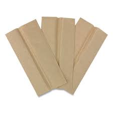 MC - 8.5" x 6.5" Kraft 1 Ply Interfold Dispenser Napkins - 6000/Case - Bulk Mart