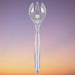 MC - 9" Clear Plastic Serving Fork - 144/Case - Bulk Mart