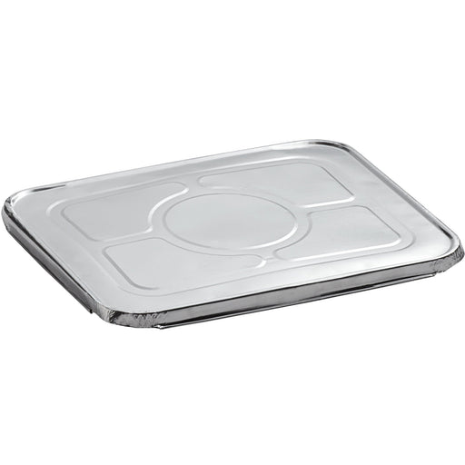 MC - Foil Lids for Half Size Aluminum Steam Pans- 100/Case - Bulk Mart