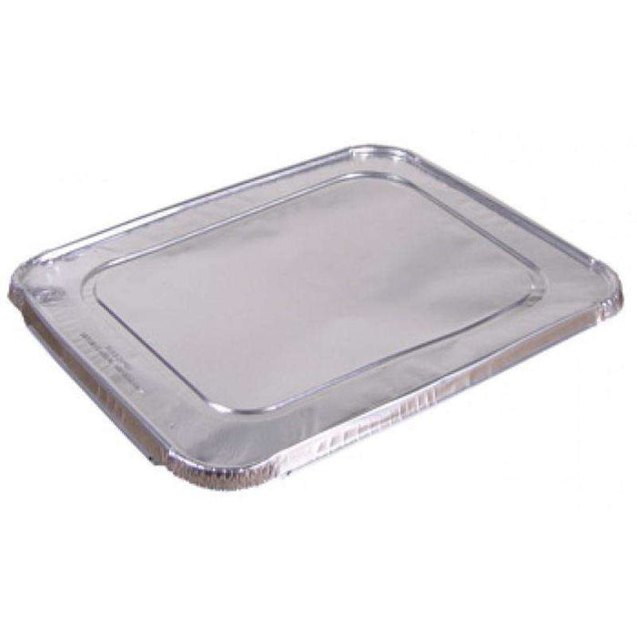 MC - Foil Lids for Half Size Aluminum Steam Pans- 100/Case - Bulk Mart