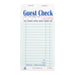 MC - Green Carbonless Duplicate Guest Check - 10x5/Pack - Bulk Mart