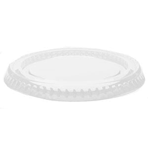 MC - Lids For 1 Oz Plastic Portion Cup - 100/Pack - Bulk Mart