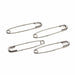 MC - Safety Pins #3 Silver 2" - 1440 / Box - Bulk Mart