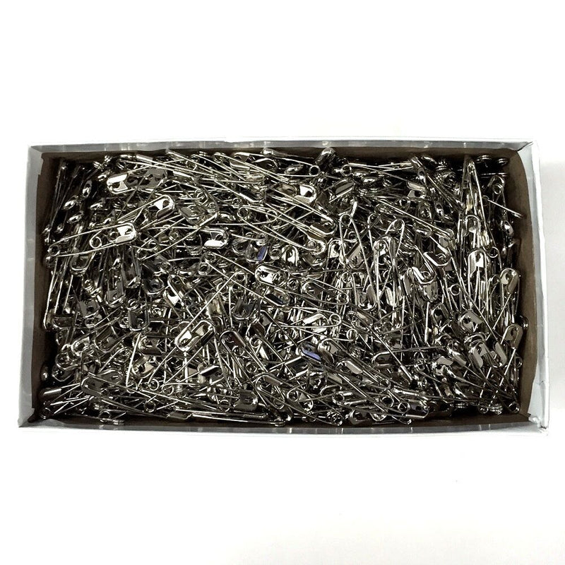 MC - Safety Pins #3 Silver 2" - 1440 / Box - Bulk Mart