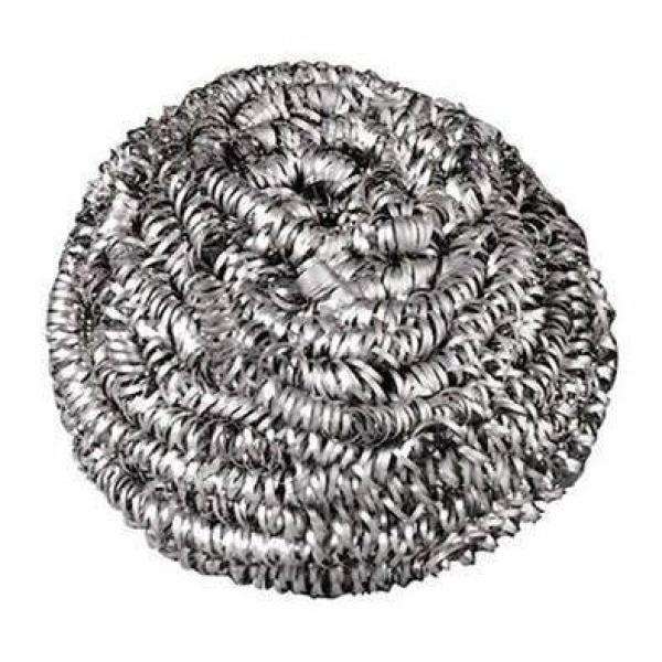 MC - Stainless Steel Scrubber Scouring Pad 30 G - 20/Pack - Bulk Mart