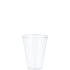 DURA - 7 Oz Clear Plastic Cold Cups PET, 78mm Rim - 1000/Case