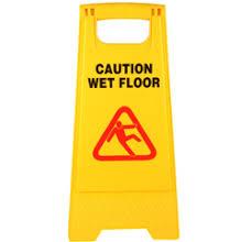 MC - Wet Floor Sign 67 x 30cm Strong - Each - Bulk Mart